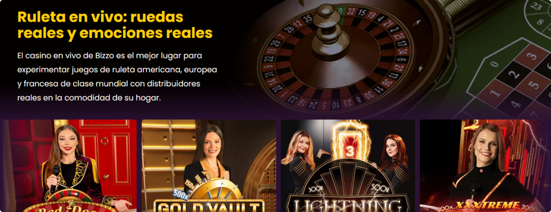 Bizzo Casino Juegos